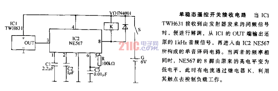 單穩(wěn)態(tài)<strong>遙控開關(guān)</strong><strong>接收電路</strong>.gif