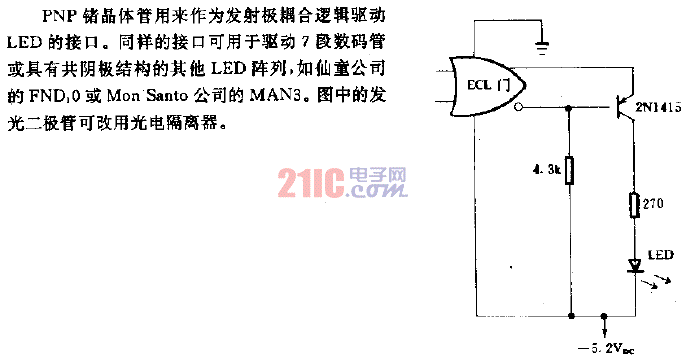 ECL至<strong>LED</strong>的<strong>接口電路</strong>.gif