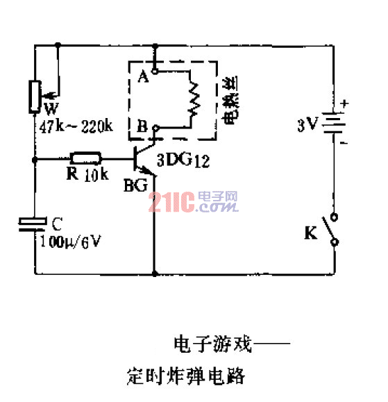 <strong>電子游戲</strong> <strong>定時(shí)</strong>炸彈<strong>電路</strong>.gif