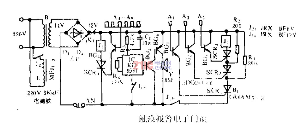 <strong>觸摸</strong>報警<strong>電子</strong><strong>門鎖</strong> .gif