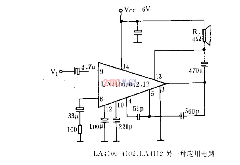 LA4100、LA4102、LA4112另一種<strong>應(yīng)用電路</strong>.gif