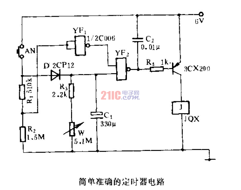 簡(jiǎn)單準(zhǔn)確的<strong>定時(shí)器電路</strong>.gif
