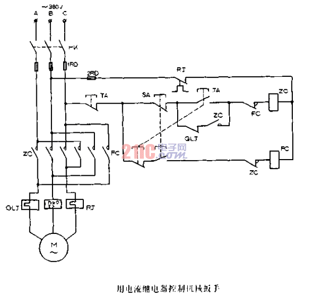 用電液<strong>繼電器控制</strong>機(jī)械扳手<strong>電路圖</strong>.gif