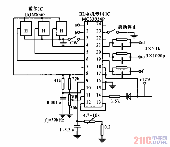 <strong>三相無(wú)刷電機(jī)</strong>得磁極<strong>檢測(cè)電路</strong>.gif
