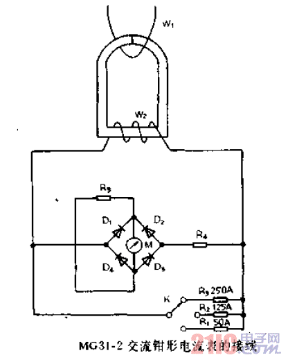 MG31-2交流<strong>鉗形電流表</strong>的<strong>接線</strong>.gif