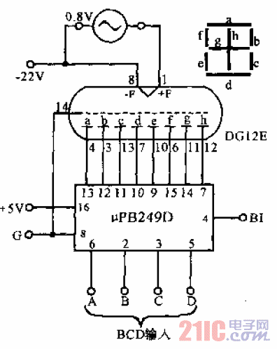 熒光管靜態(tài)<strong>驅(qū)動電路</strong>.gif