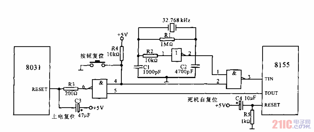 8031<strong>微機(jī)</strong>死機(jī)自復(fù)位系統(tǒng).gif