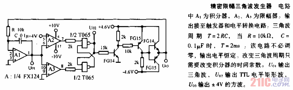 精密限幅<strong>三角波發(fā)生器</strong><strong>電路圖</strong>.gif