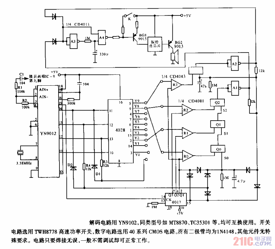<strong>DTMF</strong>甚高頻<strong>解碼電路</strong>.gif