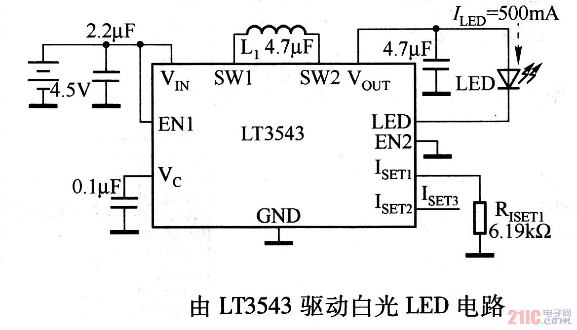 由<strong><strong>LTC</strong></strong>3543驅(qū)動(dòng)白光<strong><strong>LED電路</strong></strong>
.jpg