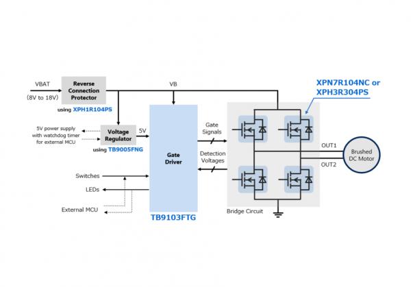 ʹ��TB9103FTG��܇(ch��)�dֱ����ˢ늙C(j��)�����·