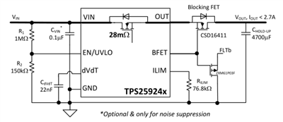 不要讓電源電壓浮動，通過快速輸出放電關(guān)閉輸出電壓