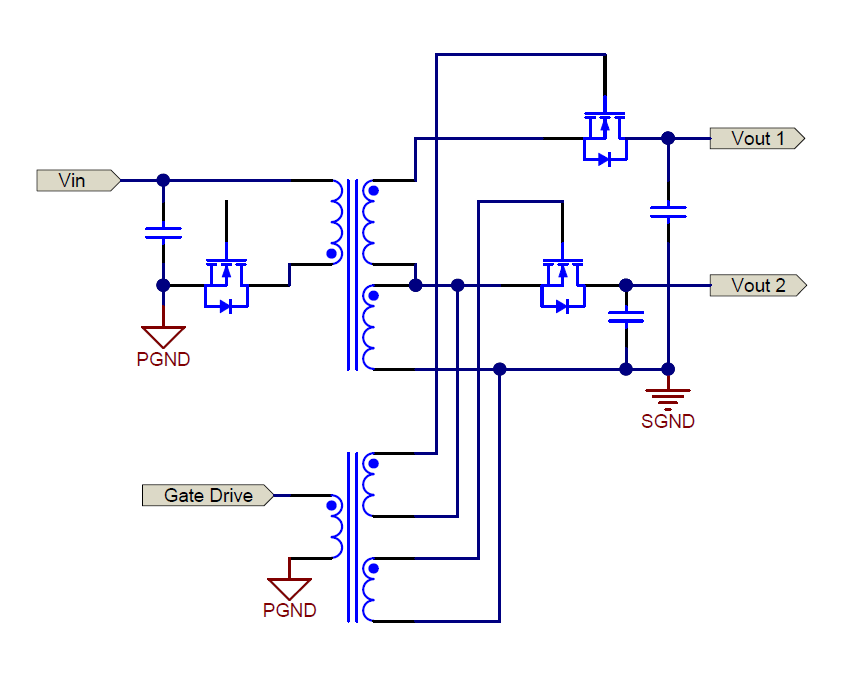 兩個路輸出優(yōu)于一路輸出的反激式轉(zhuǎn)換器方案