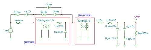 如何模擬我們的降壓轉(zhuǎn)換器控制回路？