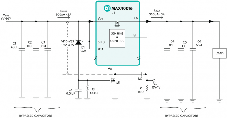 使用無電阻傳感解決方案擴大電流測量范圍