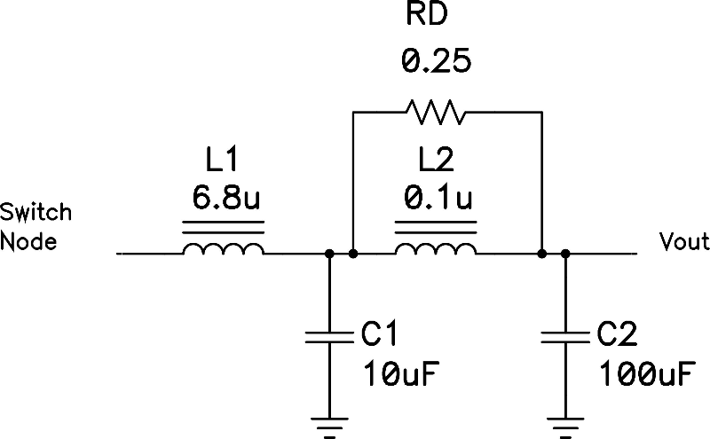電源提示 ：使用二段濾波器實(shí)現(xiàn)低噪聲電源