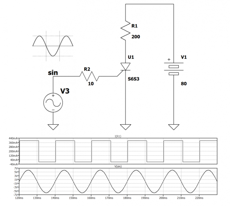 電力電子課程：第 5 部分 - 可控硅、雙向可控硅