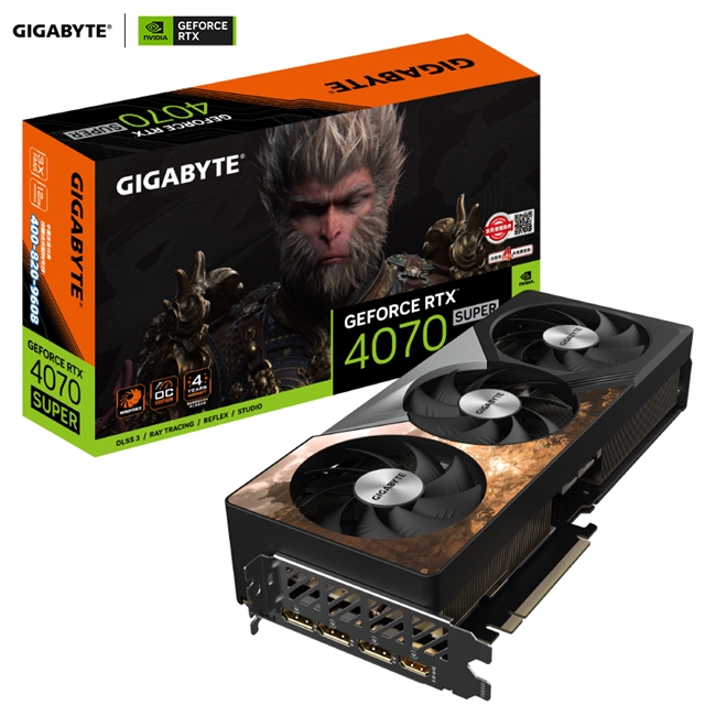 《黑神話:悟空》騰云駕霧來(lái)，技嘉RTX 4070 SUPER 悟空聯(lián)名顯卡 助力共繪西游神話新篇