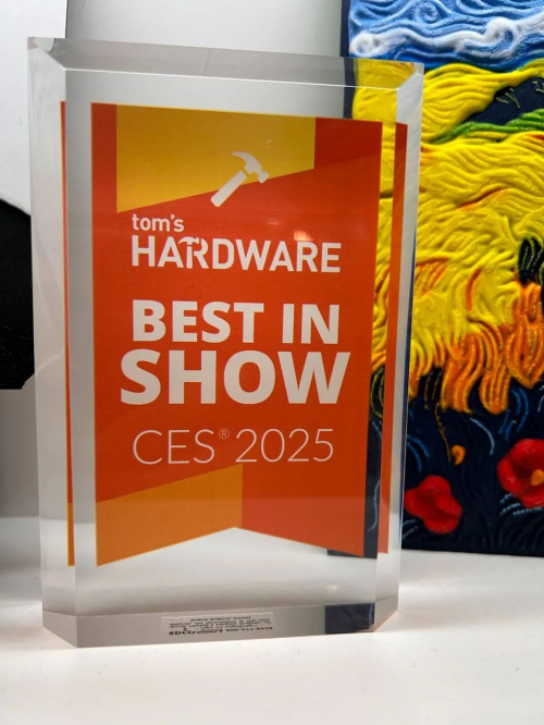 創(chuàng)想三維多款新品亮相CES 2025，多色打印觸手可及