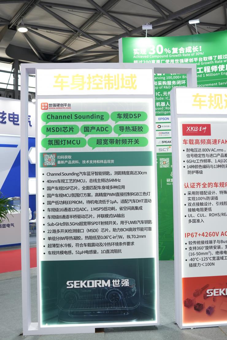 上海汽車電子技術(shù)展：技術(shù)服務(wù)平臺智能駕駛、48v系統(tǒng)等創(chuàng)新技術(shù)解決方案引關(guān)注