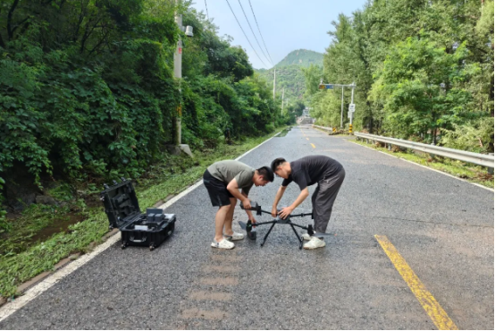 華測導航馳援京冀多地抗洪搶險，無人船、無人機高效作業(yè)