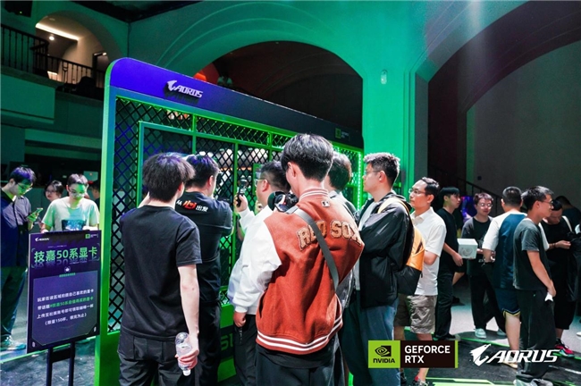 玩家齊赴技嘉AORUS DAY山城之約，RTX 50“嘉”速營(yíng)奏響電競(jìng)狂想曲