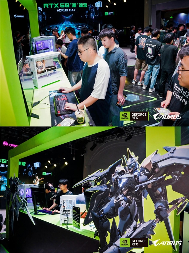 玩家齊赴技嘉AORUS DAY山城之約，RTX 50“嘉”速營(yíng)奏響電競(jìng)狂想曲