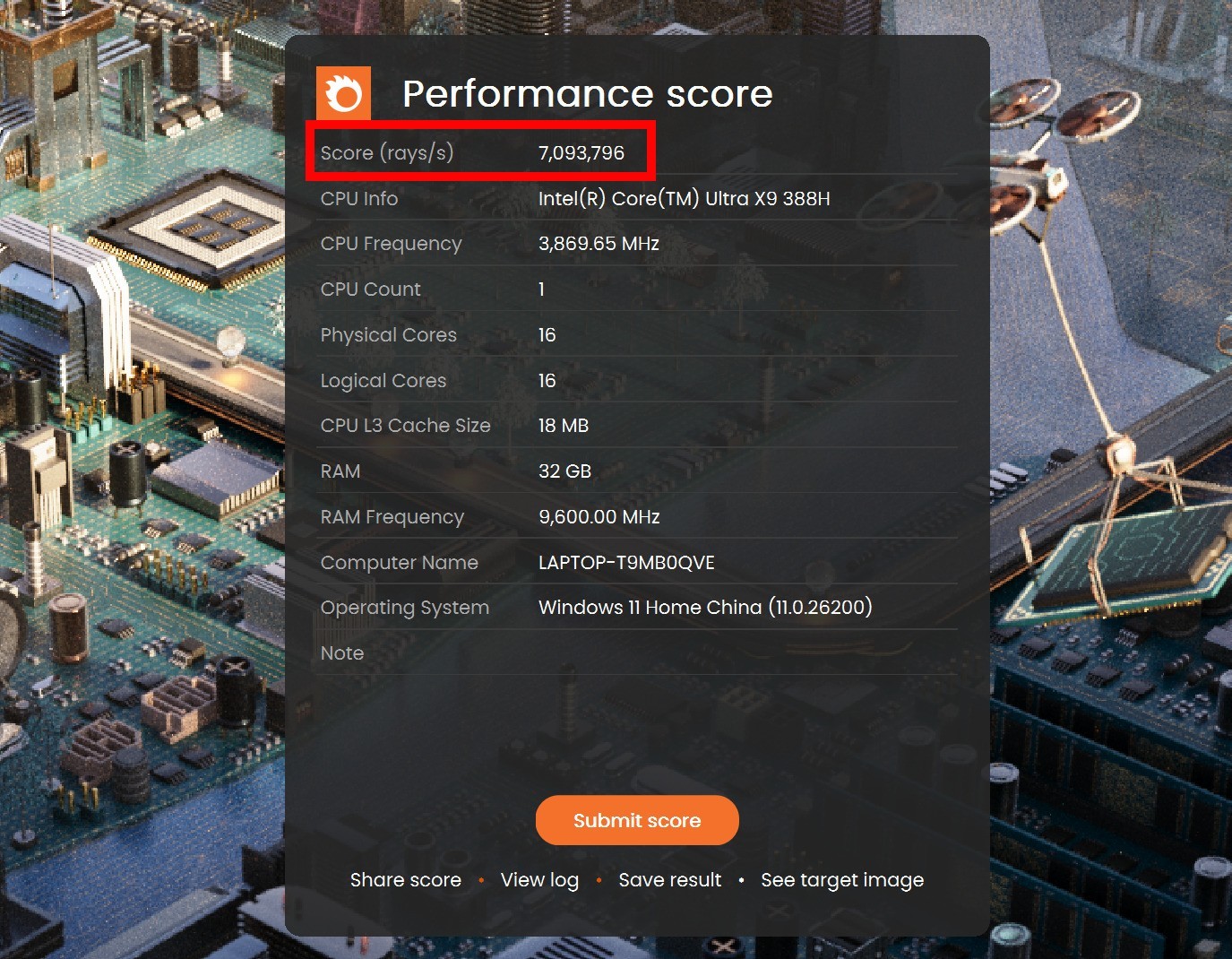 相當(dāng)完美的新一代移動(dòng)級(jí)處理器！英特爾酷睿Ultra X9 388H首測(cè)