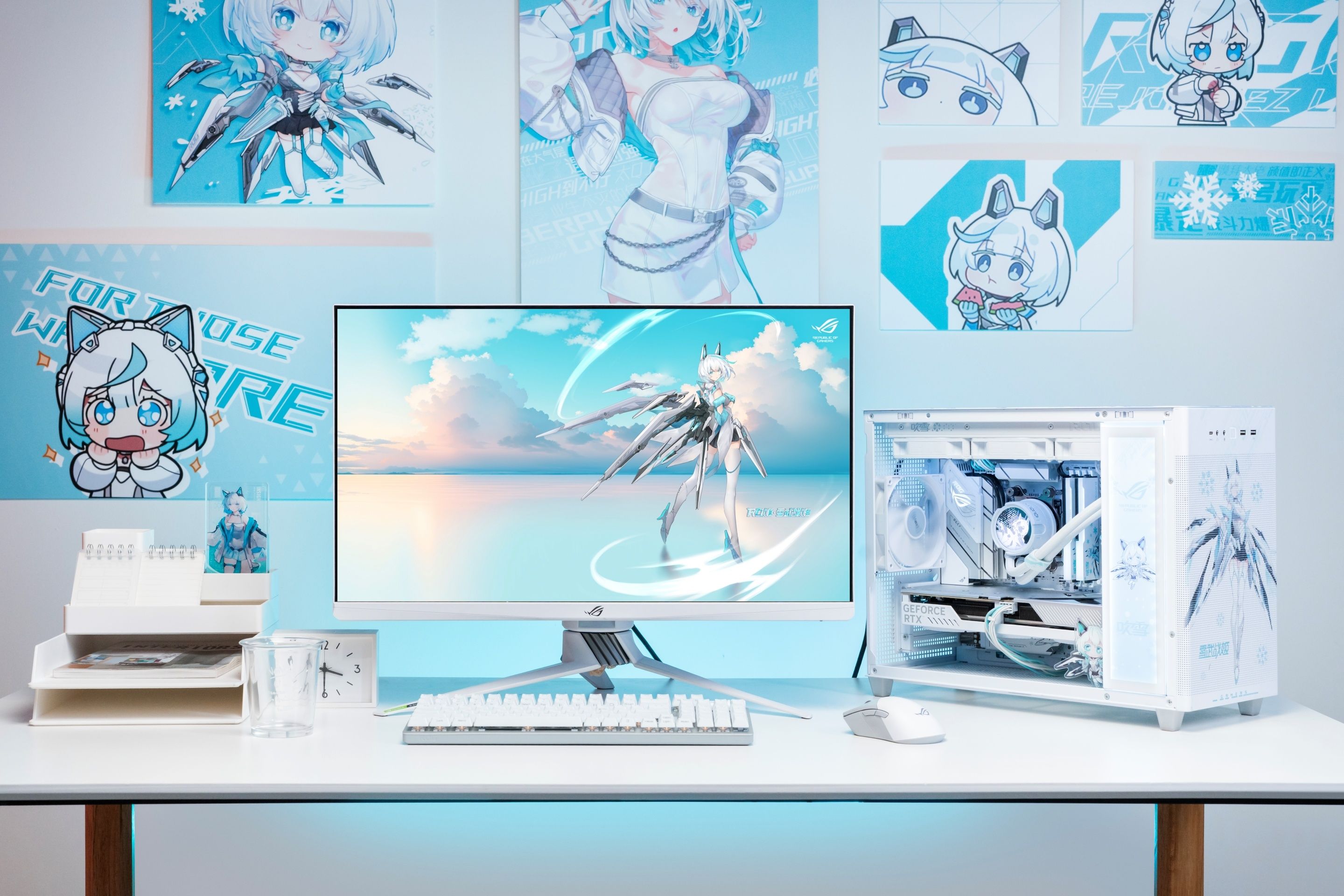 從ATX到ITX 華碩AMD 800系吹雪主板打造白色競(jìng)裝