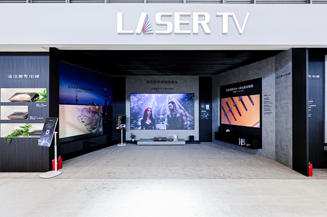 領跑全球超大屏顯示，海信激光電視AWE 2026解鎖家庭影院新范式