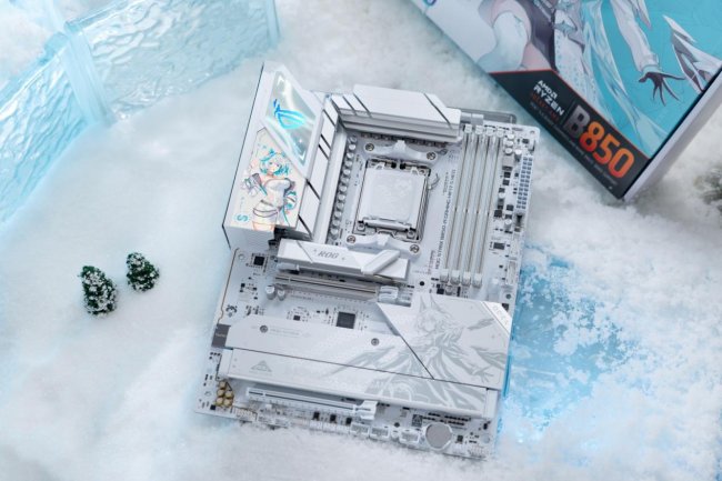 顏戰(zhàn)雙絕！華碩ROG B850吹雪S NEO主板開啟預(yù)約