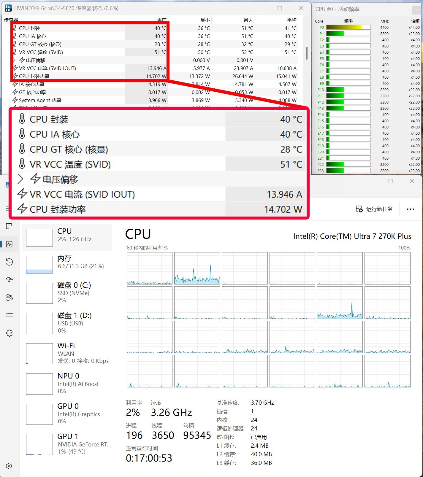 酷睿Ultra 7 270K/5 250K Plus處理器首測(cè)：多核、游戲、渲染性能暴增
