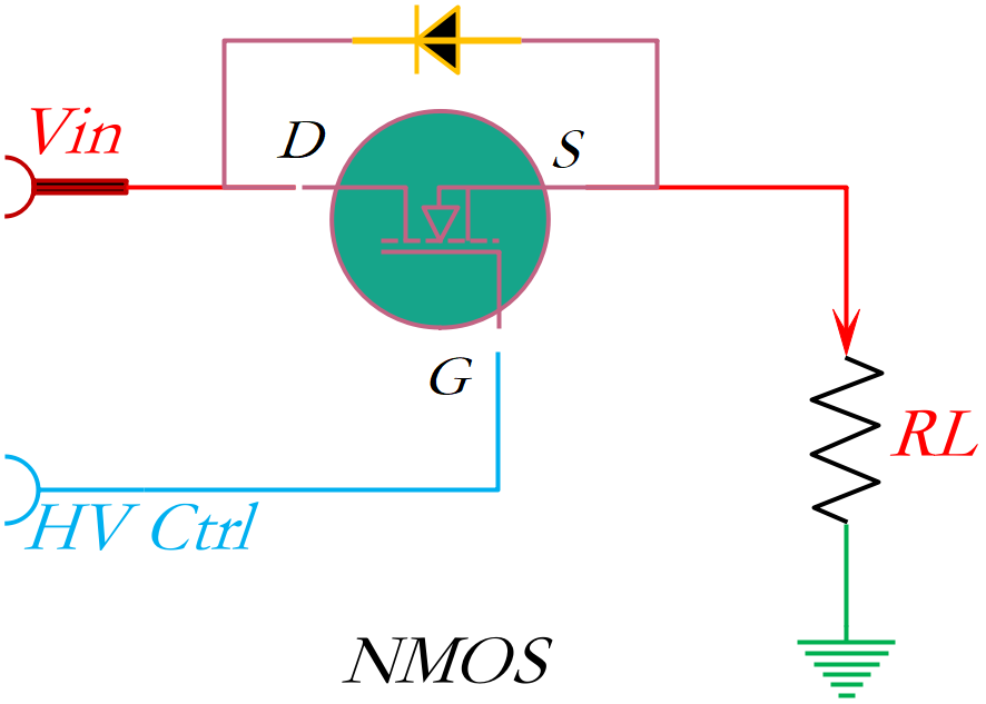 單NMOS可以設(shè)計(jì)分立式負(fù)載開關(guān)嗎？