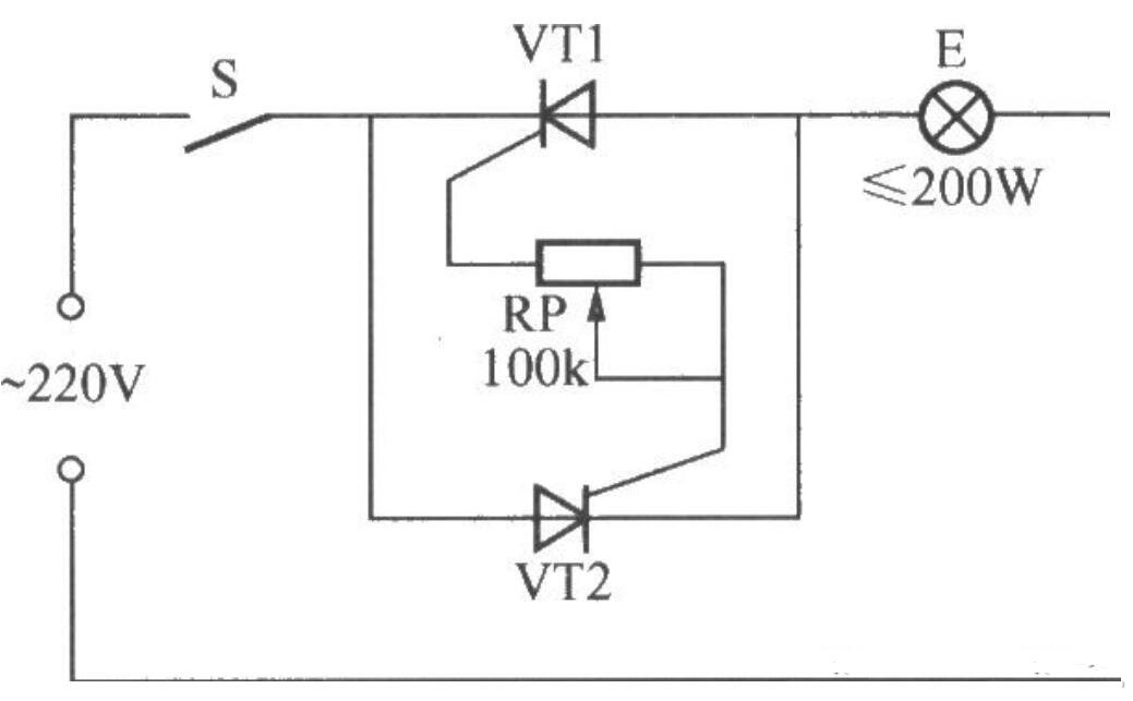 單向晶閘管伏安特性解讀！2款晶閘管調(diào)光燈電路分享