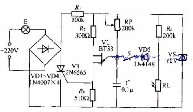 單向晶閘管伏安特性解讀！2款晶閘管調(diào)光燈電路分享