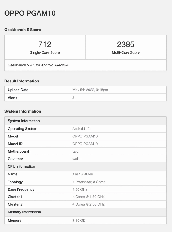 高通第2款4nm芯片來了！OPPO首發(fā)驍龍7 Gen1