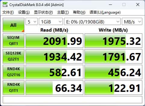 2000MB/s高速讀寫  強勁性能硬控職場