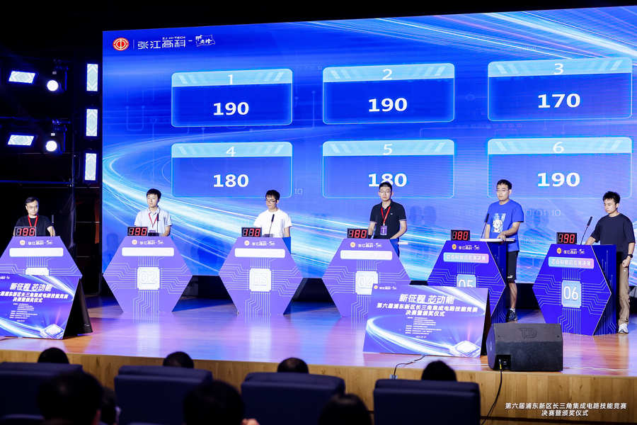 以賽促學(xué)、以賽促用丨第六屆浦東新區(qū)長三角集成電路技能競賽圓滿落幕