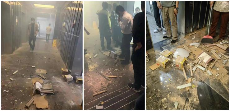 杭州一工程師因薪資糾紛把公司炸了，現(xiàn)場(chǎng)如同戰(zhàn)場(chǎng)！
