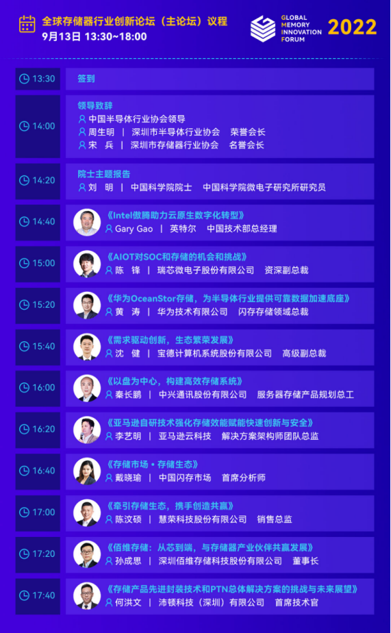 GMIF2022蓄勢(shì)待發(fā)！探尋存儲(chǔ)器產(chǎn)業(yè)鏈的協(xié)同創(chuàng)新發(fā)展邏輯