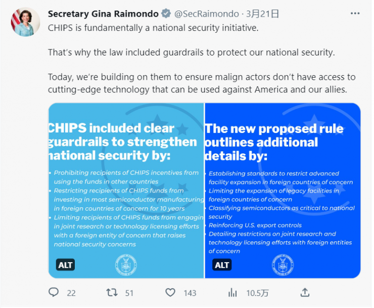 美國芯片法案限制細(xì)則公布：鎖死28nm！