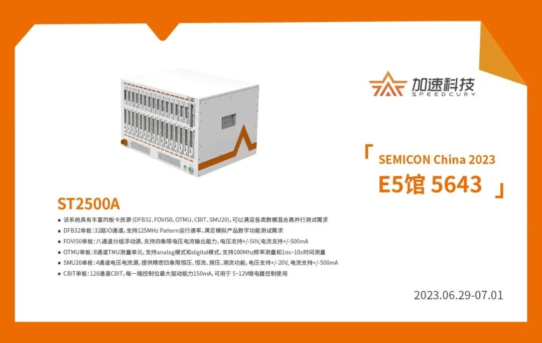 展會(huì)預(yù)告：SEMICON China 2023加速科技新品大劇透