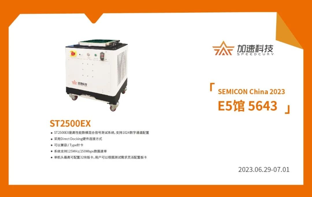展會(huì)預(yù)告：SEMICON China 2023加速科技新品大劇透