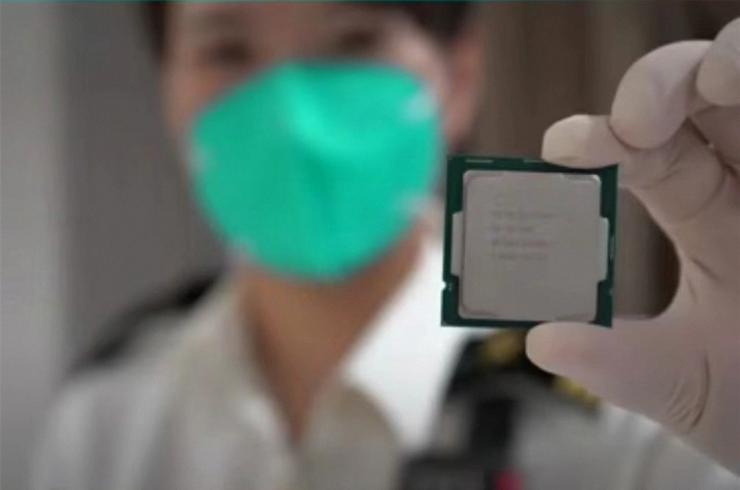 一男子身綁306塊CPU走私被當(dāng)場(chǎng)查獲！