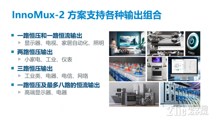 對初級能量加以引導(dǎo)的“更聰明”的多路輸出電源解決方案 – InnoMux-2！