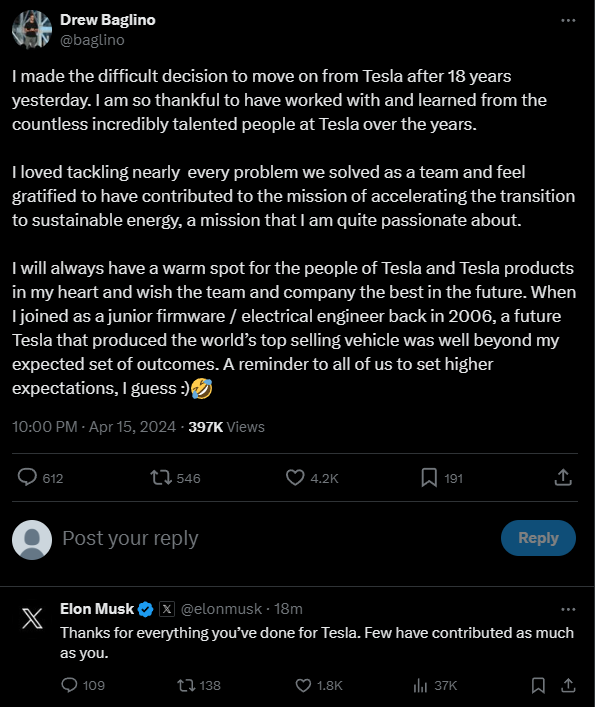 傳特斯拉中國(guó)區(qū)裁員比例最高達(dá)50%，賠償方案曝光！