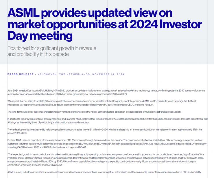 光刻機巨頭拋出重要信號！半導體行業(yè)大拐點要來了？