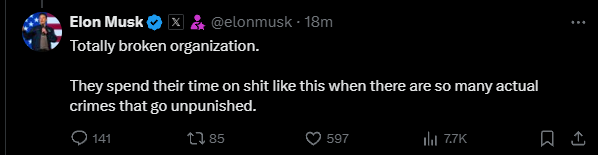 突發(fā)！馬斯克被起訴