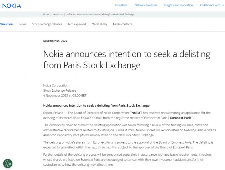 突發(fā)！老牌通信巨頭宣布將退市