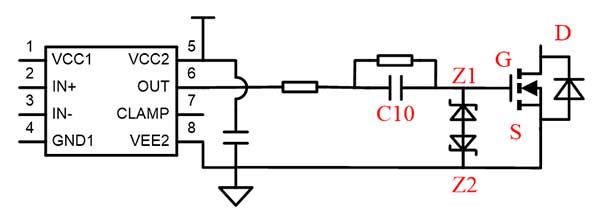 SiC MOSFET替代Si MOSFET,只有單電源正電壓時如何實現(xiàn)負壓？